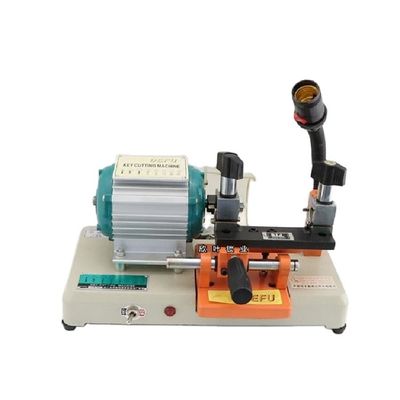 120W motorvermogen Defu 238RS horizontale sleutelsnijmachine voor materialen ABS en staal