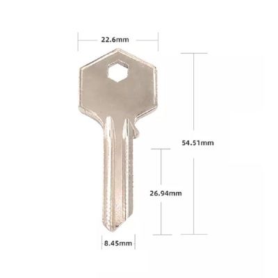 Autosleutelhanger Compatibel Magnetische Metalen Deur Sleutel Plastic Blank Sleutels met Gepersonaliseerd Logo