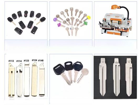 Autosleutelhanger Compatibel Magnetische Metalen Deur Sleutel Plastic Blank Sleutels met Gepersonaliseerd Logo