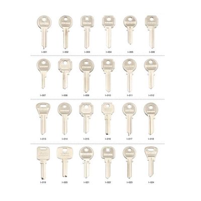 Autosleutelhanger Compatibel Magnetische Metalen Deur Sleutel Plastic Blank Sleutels met Gepersonaliseerd Logo