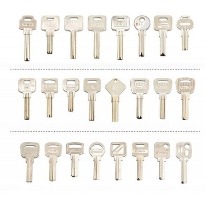 Beveiligde verzendwijzen DHL UPS EMS TNT Fedex Custom Logo Door Lock Key Blank