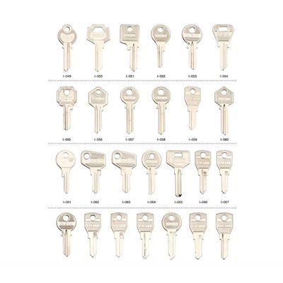 Beveiligde verzendwijzen DHL UPS EMS TNT Fedex Custom Logo Door Lock Key Blank