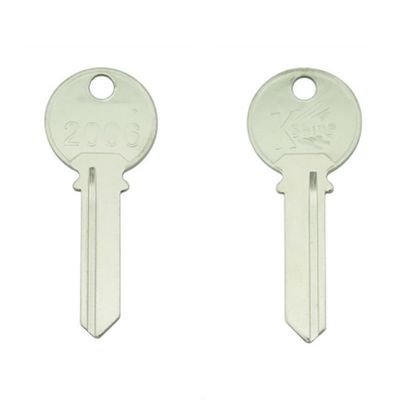 Multicolors UL050 Universal Messing Materiaal Plastic Hoofddeur Sleutel Blank door Customized