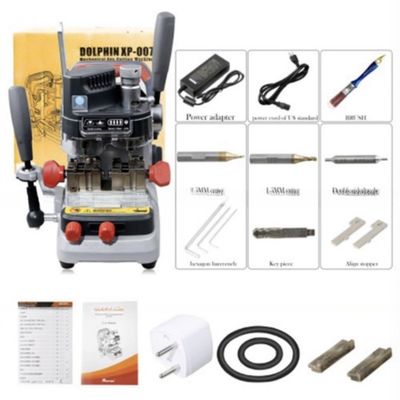 Xhorse Dolphin XP-007 Autosleutel Snijmachine voor Laser Dimple en Flat Sleutels