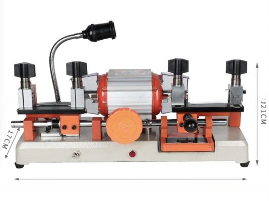 AOYU 238BS Horizontale dubbelkop universele autosleutel snijmachine voor nauwkeurige snijwerkzaamheden