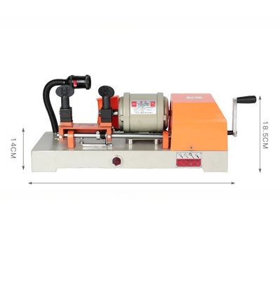 AOYU 238BS Horizontale dubbelkop universele autosleutel snijmachine voor nauwkeurige snijwerkzaamheden