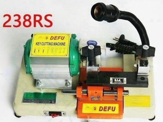 120W motorvermogen Defu 238RS horizontale sleutelsnijmachine voor materialen ABS en staal