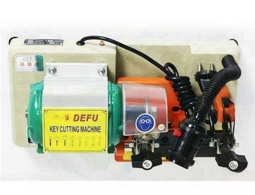 120W motorvermogen Defu 238RS horizontale sleutelsnijmachine voor materialen ABS en staal