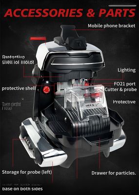 DC borstelloze motor Magic TANK 2M2 MAX CNC automatische sleutel snijmachine voor Dimple Key